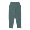 Byblos Trousers - 30W UK 12 Blue Wool Blend