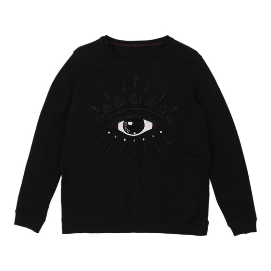 Kenzo Sweatshirt - Small Black Polyester