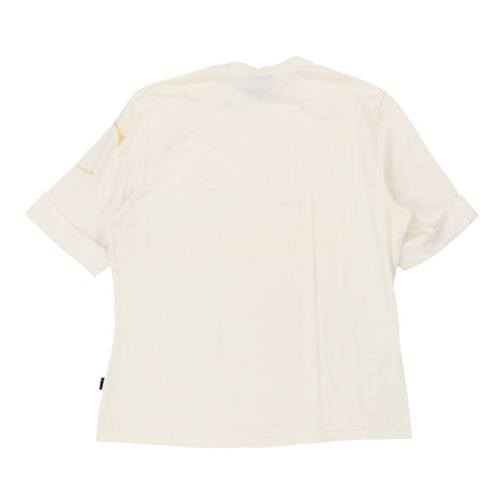 Just Cavalli T-Shirt - Large White Cotton