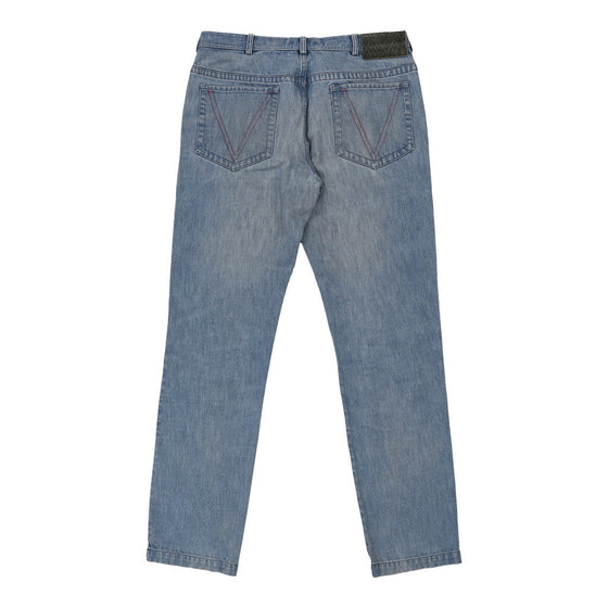 Valentino Jeans - 35W UK 14 Blue Cotton