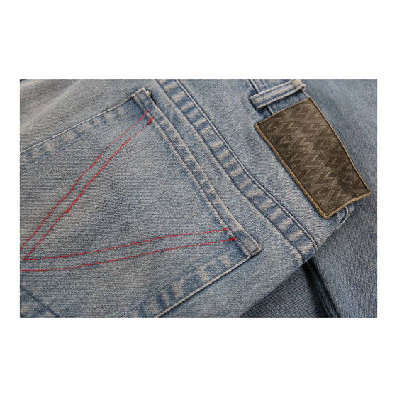 Valentino Jeans - 35W UK 14 Blue Cotton