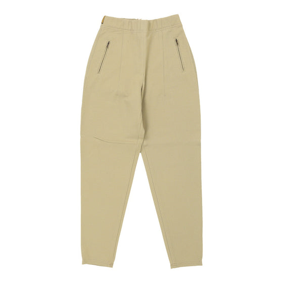 Armani Jeans Trousers - 27W UK 10 Beige Cotton