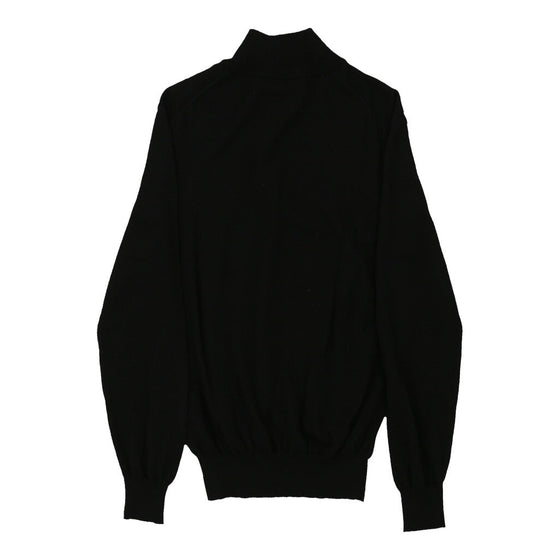 Vintage black Valentino 1/4 Zip - mens small