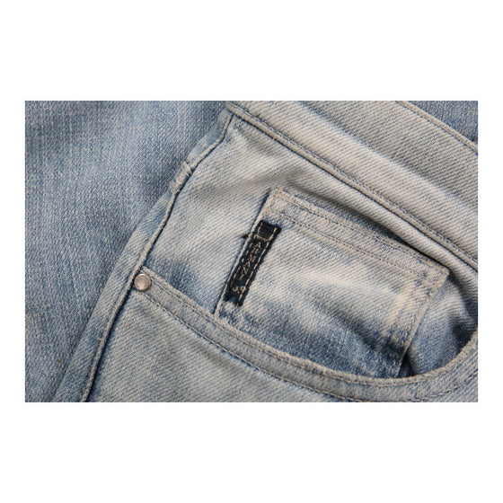 Armani Jeans Jeans - 32W UK 10 Blue Cotton Blend