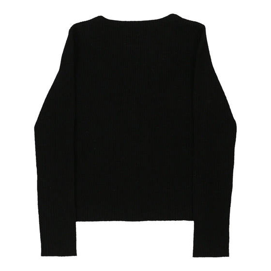 Moschino Cardigan - Small Black Wool