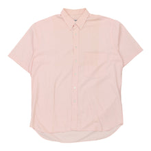  Vintage pink Yves Saint Laurent Short Sleeve Shirt - mens xx-large