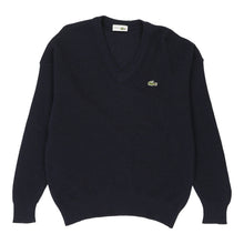  Vintage navy Made in France Lacoste Jumper - mens medium