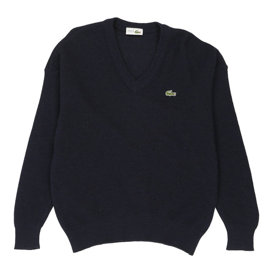 Vintage navy Made in France Lacoste Jumper - mens medium