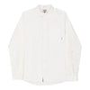 Vintage white Tommy Jeans Shirt - mens medium