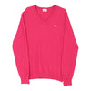 Vintage pink Lacoste Jumper - womens large