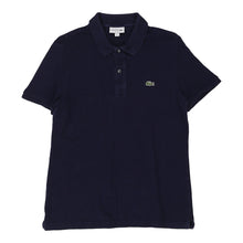  Vintage navy Lacoste Polo Shirt - mens medium