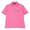 Vintage pink Fred Perry Polo Shirt - mens small