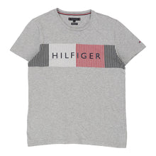  Vintage grey Tommy Hilfiger T-Shirt - mens medium