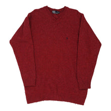  Vintage red Polo Ralph Lauren Jumper - mens x-large