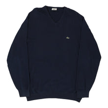  Vintage navy Lacoste Jumper - mens xx-large