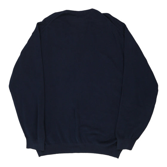 Vintage navy Lacoste Jumper - mens xx-large