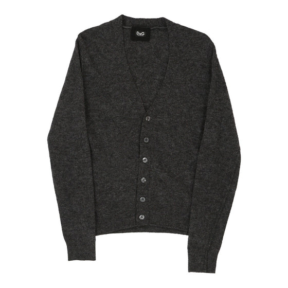 Vintage grey Dolce & Gabbana Cardigan - mens small