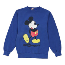  Vintage blue Mickey Mouse Disney Sweatshirt - womens small