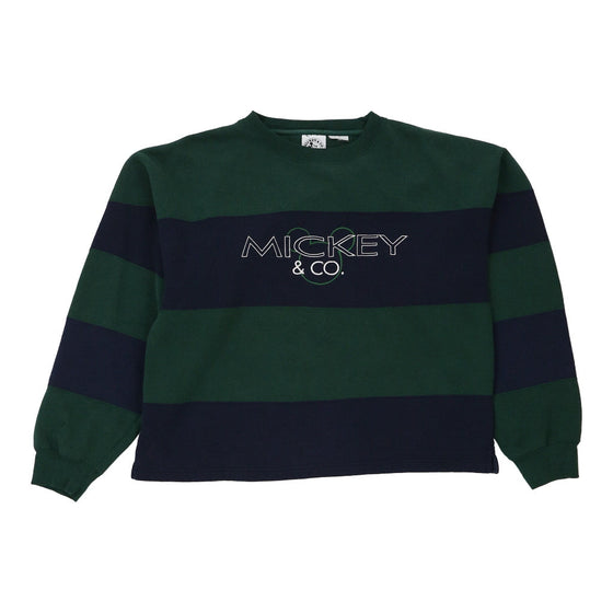 Vintage green Mickey & Co.  Disney Sweatshirt - womens x-large