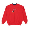 Vintage red Mickey Mouse Disney Sweatshirt - mens large