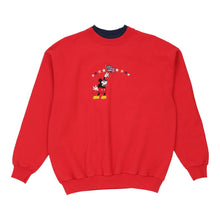  Vintage red Mickey Mouse Disney Sweatshirt - mens large