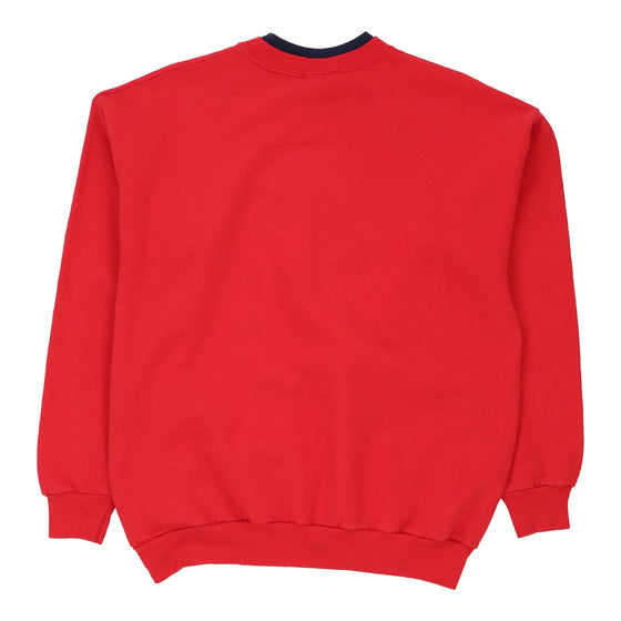 Vintage red Mickey Mouse Disney Sweatshirt - mens large