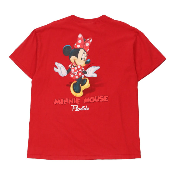 Vintage red Minnie Mouse  Disney T-Shirt - mens large