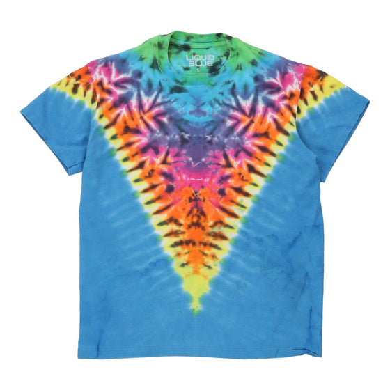 Vintage multicoloured Liquid Blue T-Shirt - mens small