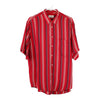 Vintage red Mimmo Messineo Short Sleeve Shirt - mens medium