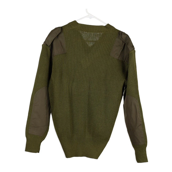 Vintage khaki Unbranded Jumper - mens medium