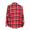 Vintage red Benetton Flannel Shirt - mens x-large