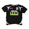 Vintage black Age 13 F.S.V Frankfurt A.M Saller Football Shirt - boys x-small