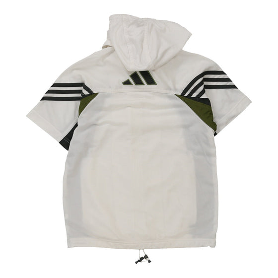 Vintage white Age 10 Adidas Hoodie - boys medium