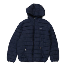  Vintage navy Age 12-13 Champion Puffer - boys large