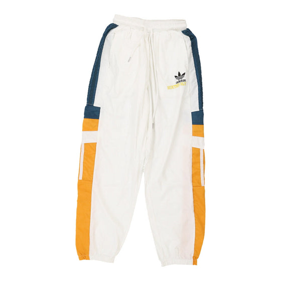 Vintage white Age 11-12 Adidas Tracksuit - boys large