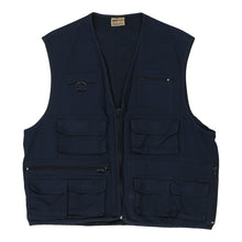  Vintage navy Max Collection Gilet - mens x-large