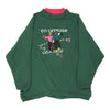 Vintage green Out System Sweatshirt - mens large