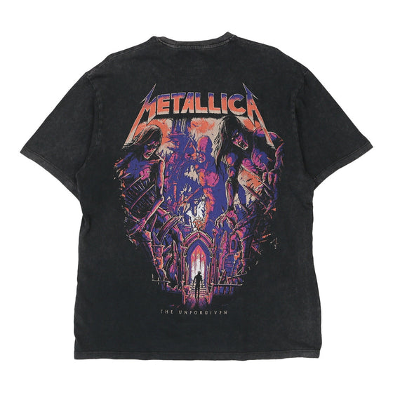 Vintage black Metallica Pull & Bear T-Shirt - mens small