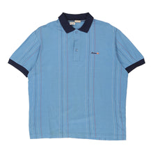  Vintage blue Made in Italy Ellesse Polo Shirt - mens medium