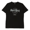 Vintage black Lisbon Hard Rock Cafe T-Shirt - mens small