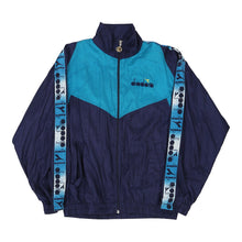  Vintage blue Diadora Track Jacket - mens medium