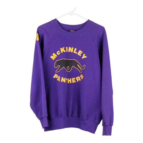 Vintage purple Mckinley Panthers Platinum Sweats Sweatshirt - womens x-large