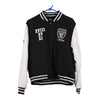 Vintage black Las Vegas Raiders Nfl Varsity Jacket - womens small