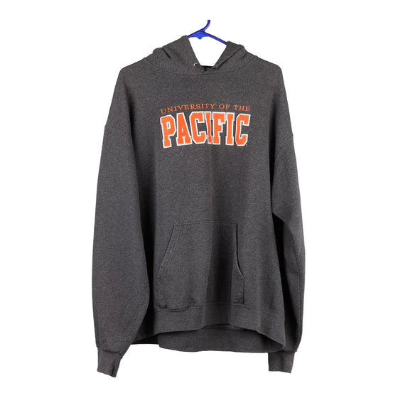 Vintage grey University Of The Pacific Champion Hoodie - mens large