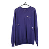 Vintage purple Champion Sweatshirt - mens x-large