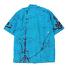 Vintage blue Unbranded Patterned Shirt - mens x-large