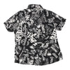 Vintage black Urb N Patterned Shirt - mens medium