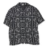 Vintage black Pull & Bear Patterned Shirt - mens small