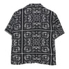 Vintage black Pull & Bear Patterned Shirt - mens small