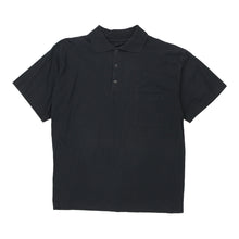  Vintage black Unbranded Polo Shirt - mens medium